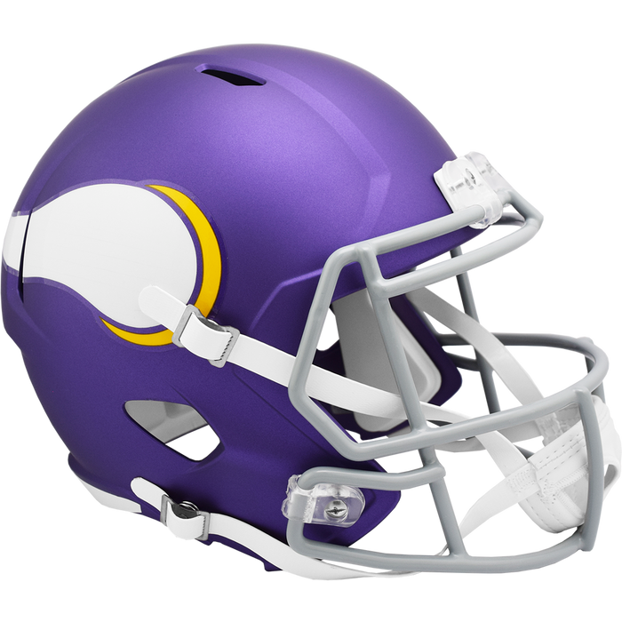 Minnesota Vikings Helmet Riddell Replica Full Size Speed Style On-Field Alternate 2023 Tribute Classic-0