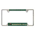 Minnesota Wild License Plate Frame Metal-0