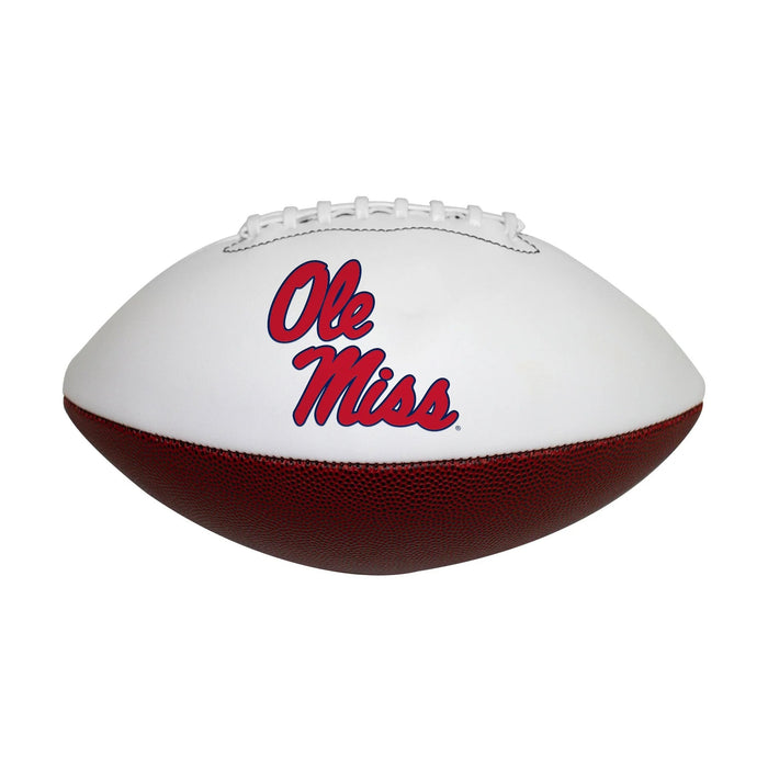 Mississippi Rebels Football Full Size Autographable-0