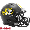 Missouri Tigers Helmet Riddell Replica Mini Speed Style Black-0