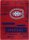 Montreal Canadiens Blanket 60x80 Raschel Digitize Design-0