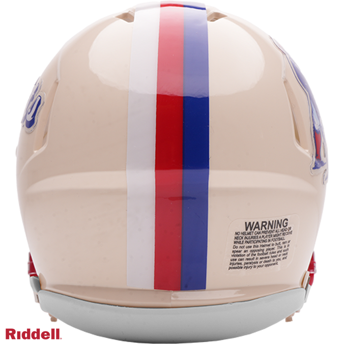 New England Patriots Helmet Riddell Replica Mini Speed Style Retro Collection-0