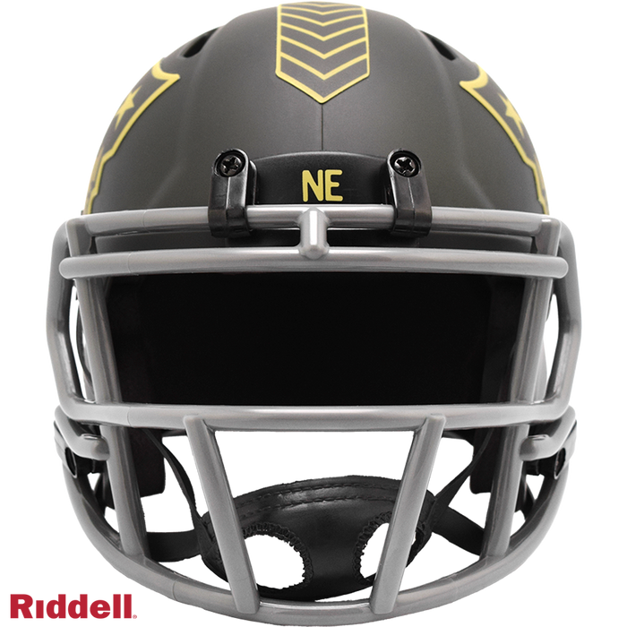 New England Patriots Helmet Riddell Replica Mini Speed Style Salute To Service 2025-1