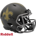 New Orleans Saints Helmet Riddell Replica Mini Speed Style Salute To Service 2025-0