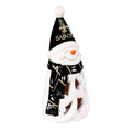 New Orleans Saints Statue 8 Inch LED Snowman-0