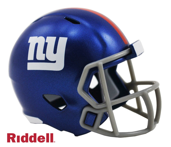 New York Giants Helmet Riddell Pocket Pro Speed Style-0