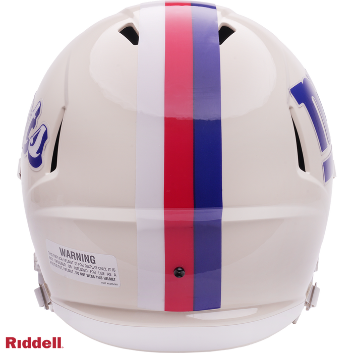 New York Giants Helmet Riddell Replica Full Size Speed Style Retro Collection-2