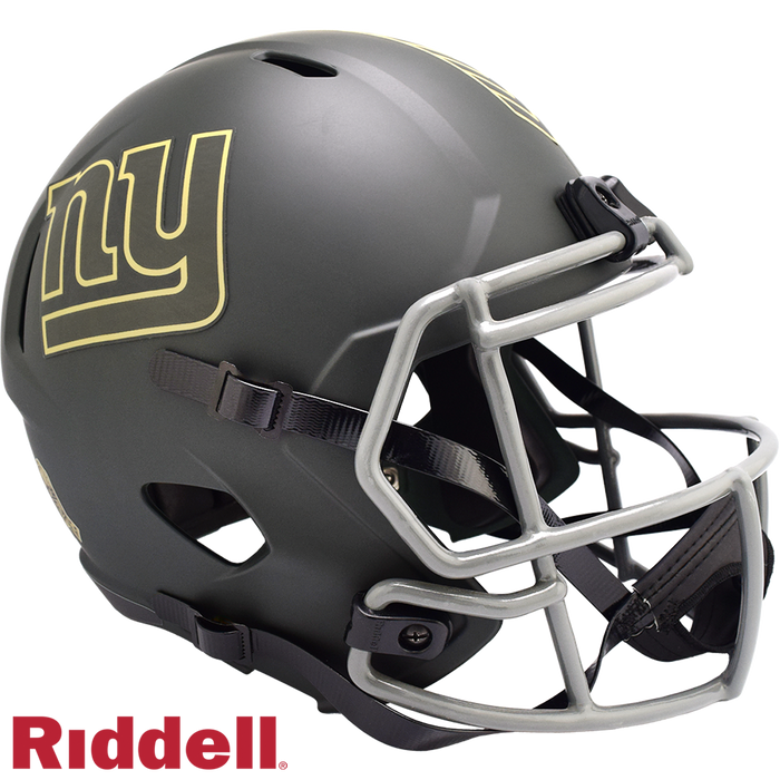 New York Giants Helmet Riddell Replica Full Size Speed Style Salute To Service 2025-0