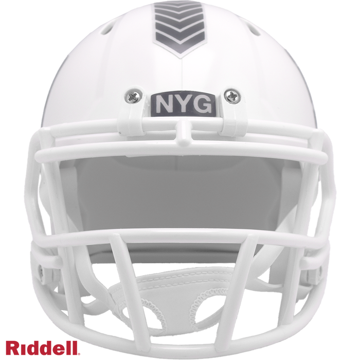 New York Giants Helmet Riddell Replica Mini Speed Style Salute To Service 2024-1