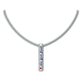 New York Giants Necklace Silver Bar-0