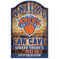 New York Knicks Sign 11x17 Wood Fan Cave Design - Special Order-0