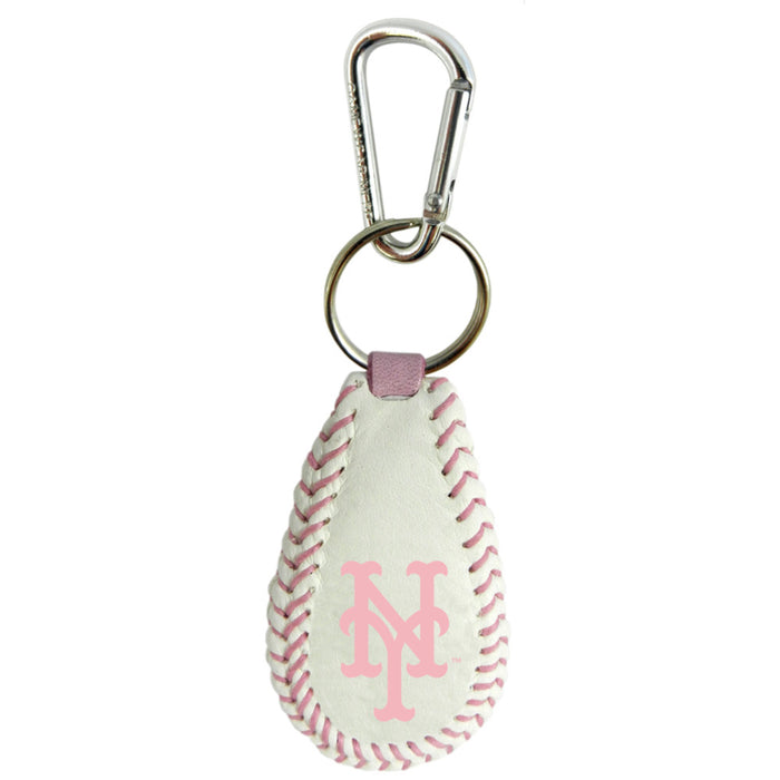New York Mets Keychain Baseball Pink CO-0