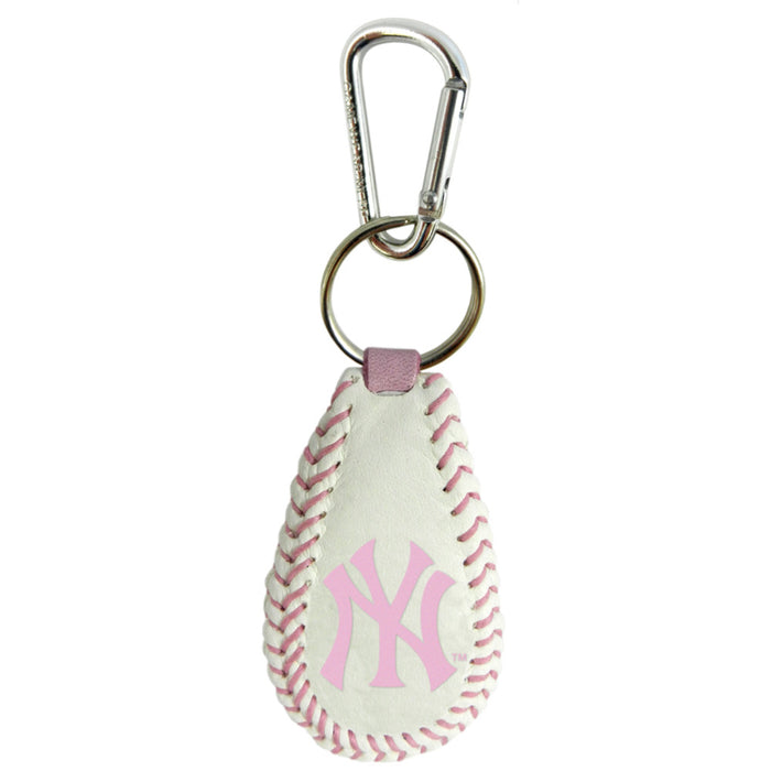 New York Yankees Keychain Baseball Pink CO-0