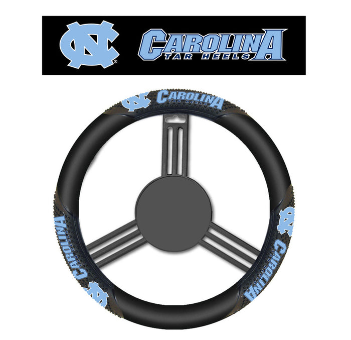 North Carolina Tar Heels Steering Wheel Cover Massage Grip Style CO-0