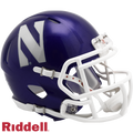 Northwestern Wildcats Helmet Riddell Replica Mini Speed Style Purple-0