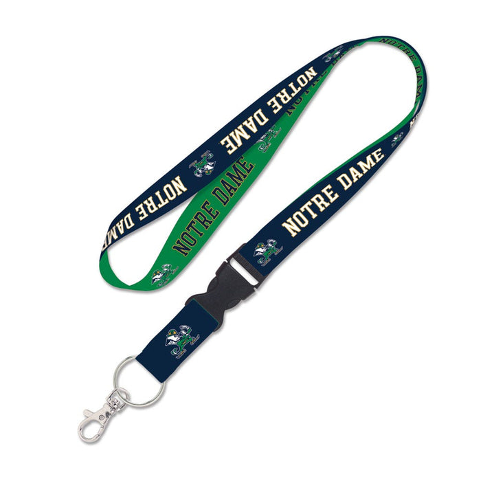 Notre Dame Fighting Irish Lanyard with Detachable Buckle Notre Dame Design - Special Order-0