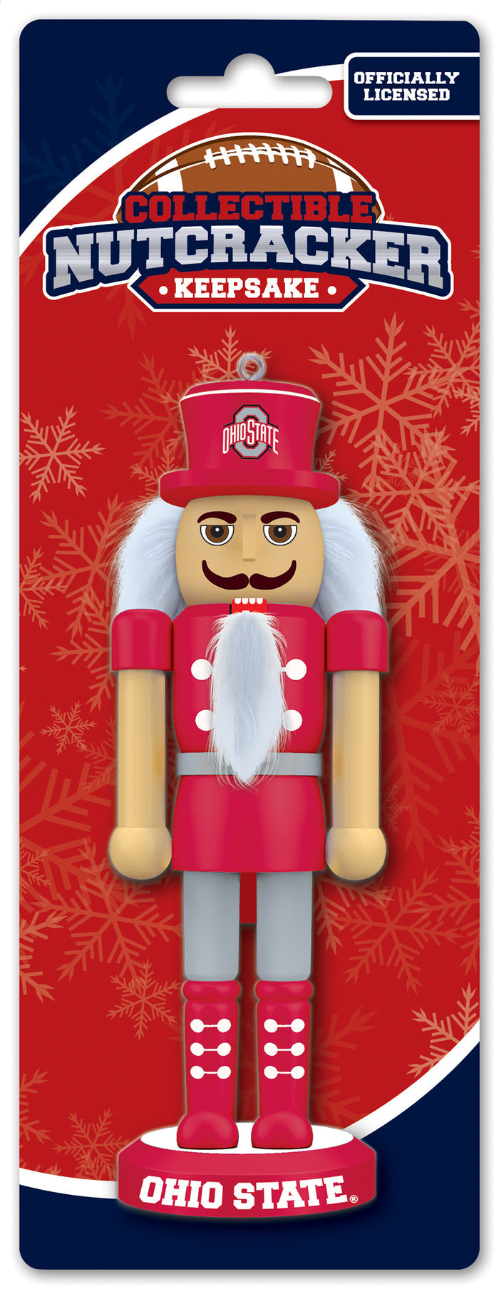 Ohio State Buckeyes Nutcracker Miniature-0