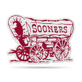 Oklahoma Sooners Pennant Shape Cut Mascot Design-0