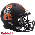 Oklahoma State Cowboys Helmet Riddell Replica Mini Speed Style Pistol Pete-0