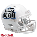 Old Dominion Monarchs Helmet Riddell Replica Mini Speed Style White-0