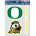 Oregon Ducks Decal Multi Use Fan 3 Pack Special Order-0