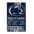 Penn State Nittany Lions Sign 11x17 Wood Proud to Support Design-0