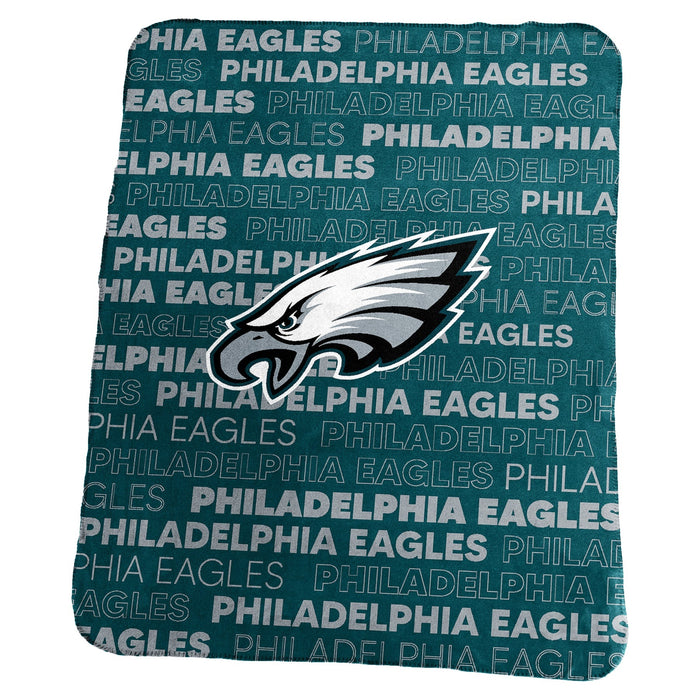 Philadelphia Eagles Blanket 50x60 Fleece Classic-0