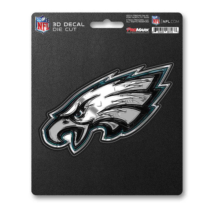 Philadelphia Eagles Decal 5x8 Die Cut 3D Logo Design-0