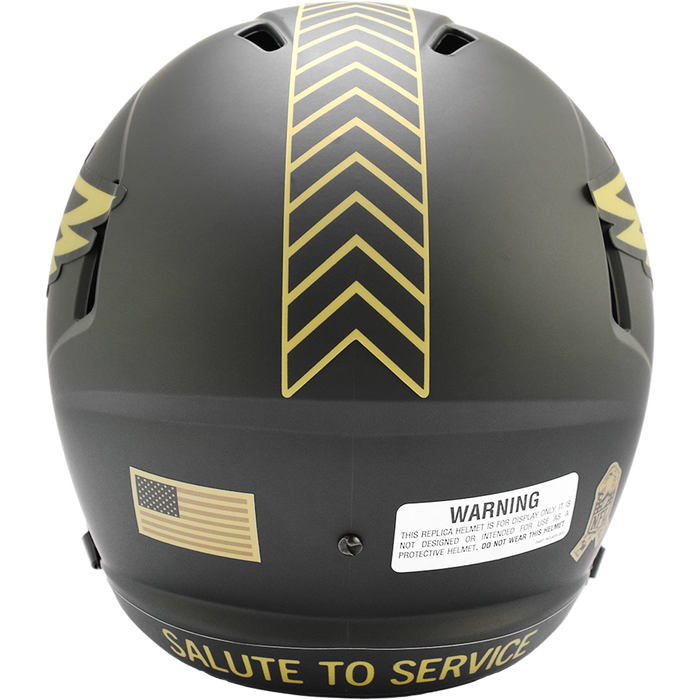 Philadelphia Eagles Helmet Riddell Replica Full Size Speed Style Salute To Service 2025-1