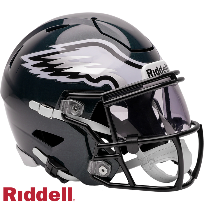 Philadelphia Eagles Helmet Riddell Replica Mid-Size MIDI SpeedFlex Style-0