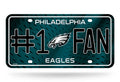 Philadelphia Eagles License Plate #1 Fan-0
