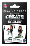 Philadelphia Eagles Playing Cards All-Time Greats-0