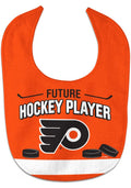 Philadelphia Flyers Baby Bib All Pro Style Future Hockey Player Design-0