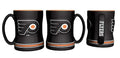 Philadelphia Flyers Coffee Mug 14oz Sculpted Relief Team Color-0
