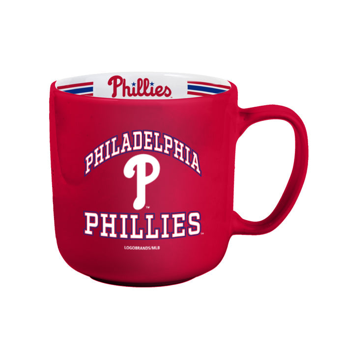 Philadelphia Phillies Coffee Mug 15oz Stripe Design-0