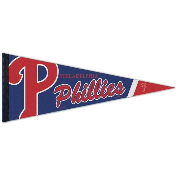 Philadelphia Phillies Pennant 12x30 Premium Style-0