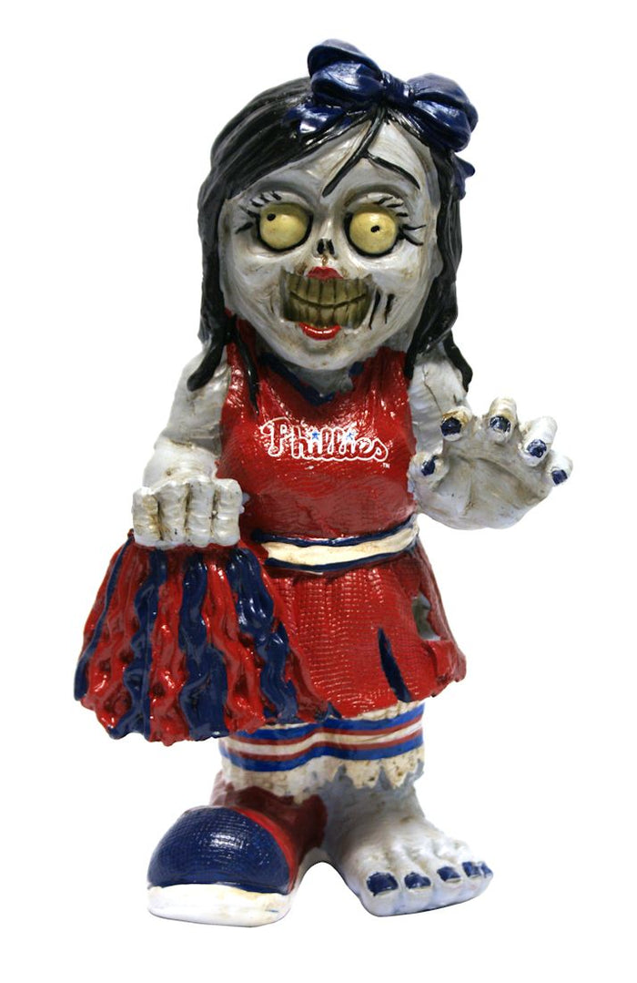 Philadelphia Phillies Zombie Cheerleader Figurine-0