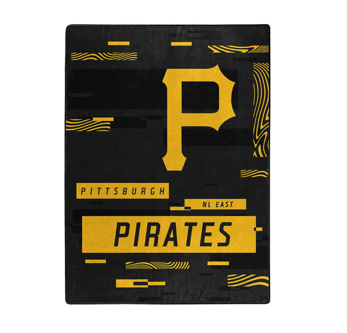 Pittsburgh Pirates Blanket 60x80 Raschel Digitize Design-0