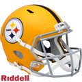 Pittsburgh Steelers Helmet Riddell Replica Full Size Speed Style On-Field Alternate 2025 - Special Order-0