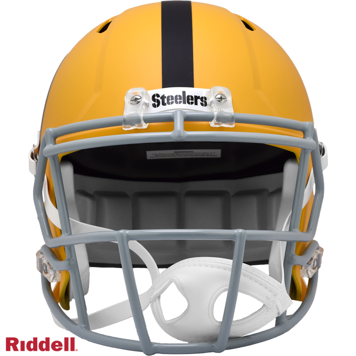 Pittsburgh Steelers Helmet Riddell Replica Full Size Speed Style On-Field Alternate 2025 - Special Order-2