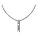 Pittsburgh Steelers Necklace Silver Bar-0