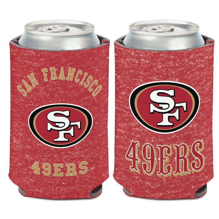 San Francisco 49ers Can Cooler Heathered-0