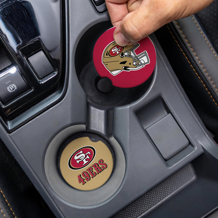 San Francisco 49ers Car Coaster Set 2 Pack-5