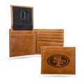 San Francisco 49ers Wallet Billfold Laser Engraved-0