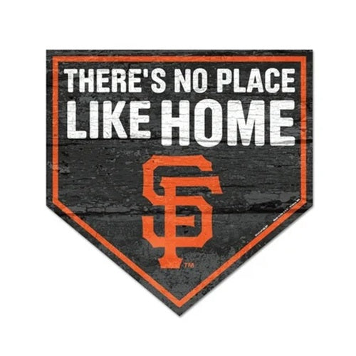 San Francisco Giants Sign Wood Homeplate-0