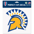 San Jose State Spartans Decal 8x8 Perfect Cut Color - Special Order-0