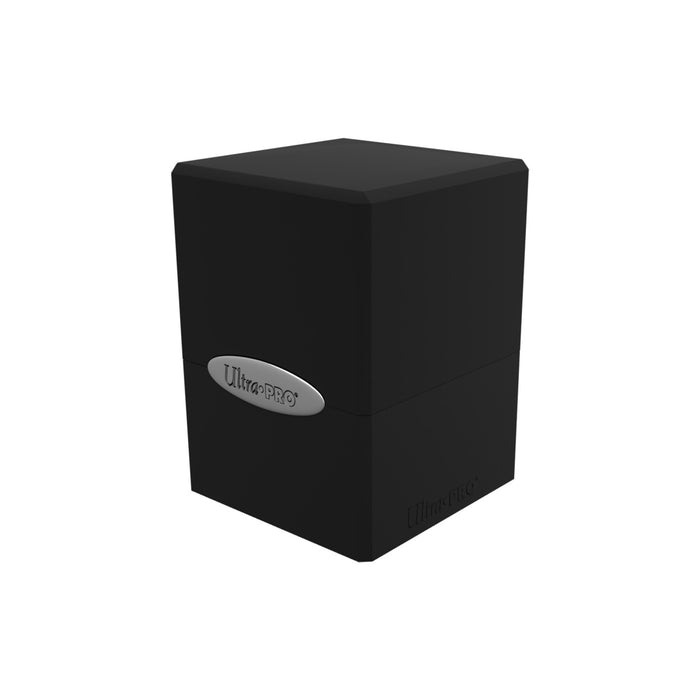 Satin Cube Jet Black-0