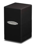 Satin Tower Deck Box - Black-0