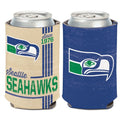 Seattle Seahawks Can Cooler Vintage Design Special Order-0