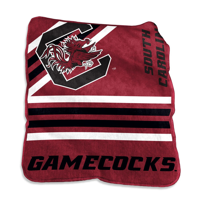 South Carolina Gamecocks Blanket 50x60 Raschel Throw-0